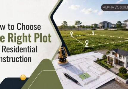 Choose the Right Plot for Residential Construction
