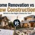 Renovation vs Construction