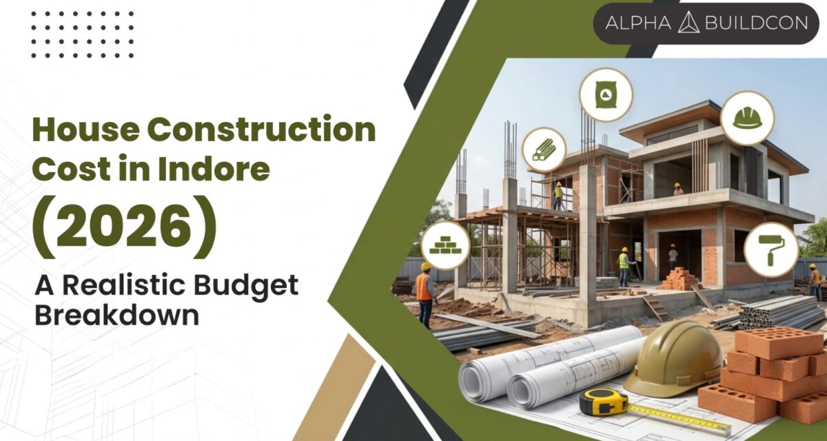 House construction cost in Indore