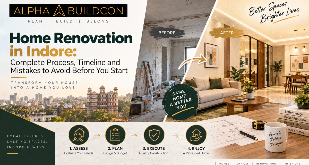 Home Renovation in Indore