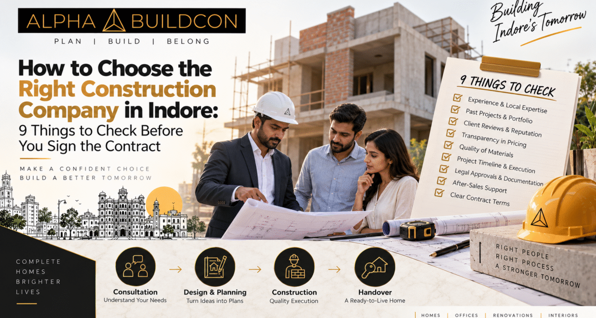 Construction Company in Indore