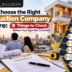 How to Choose the Right Construction Company in Indore